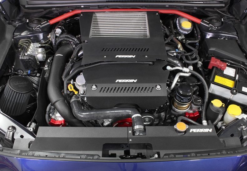 FXT Perrin Wrinkle Black Charge Pipe 2015-2018 WRX 2014